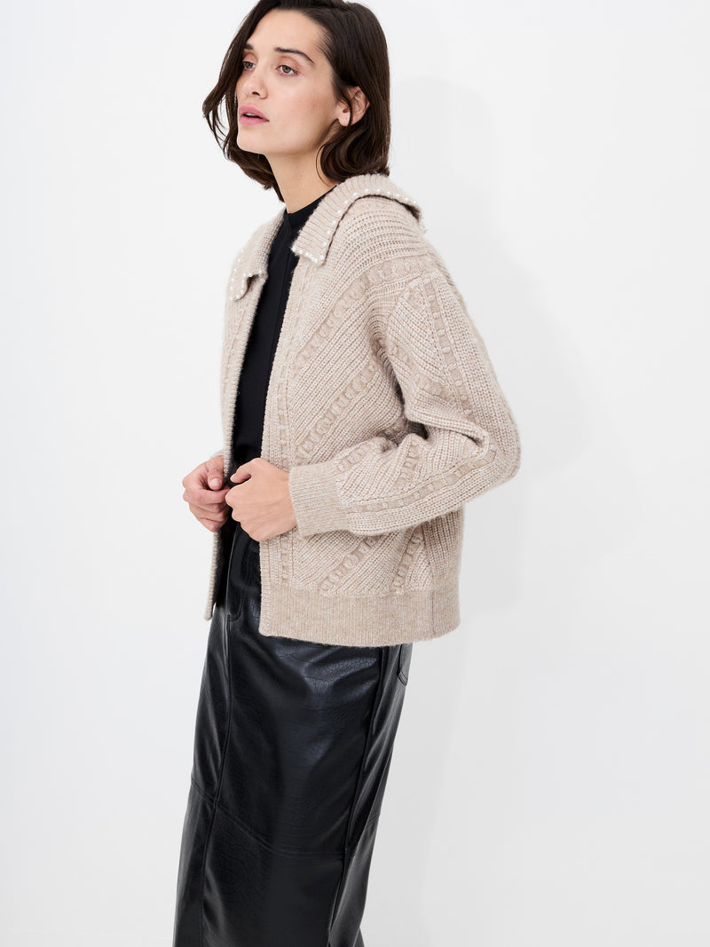 Kitty Pearl Long Sleeve Cardigan