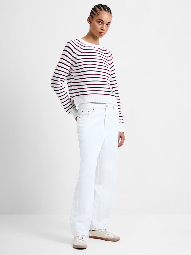 Lily Mozart Stripe Crew Neck Jumper