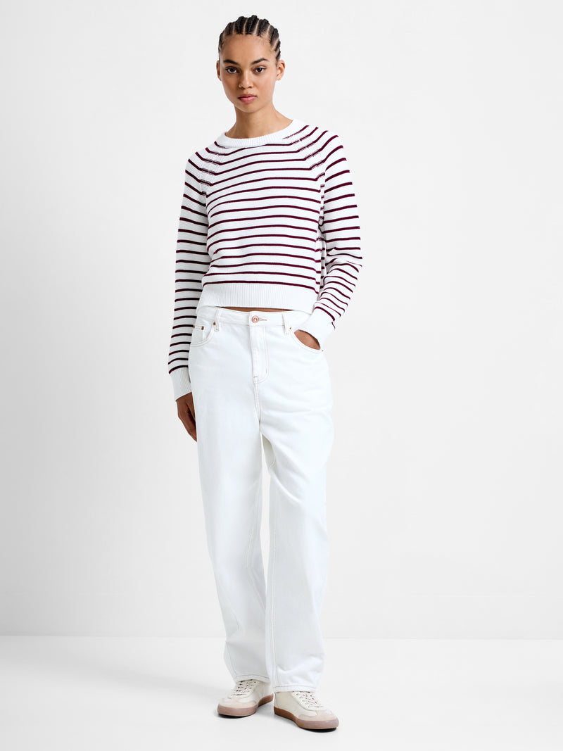 Lily Mozart Stripe Crew Neck Jumper