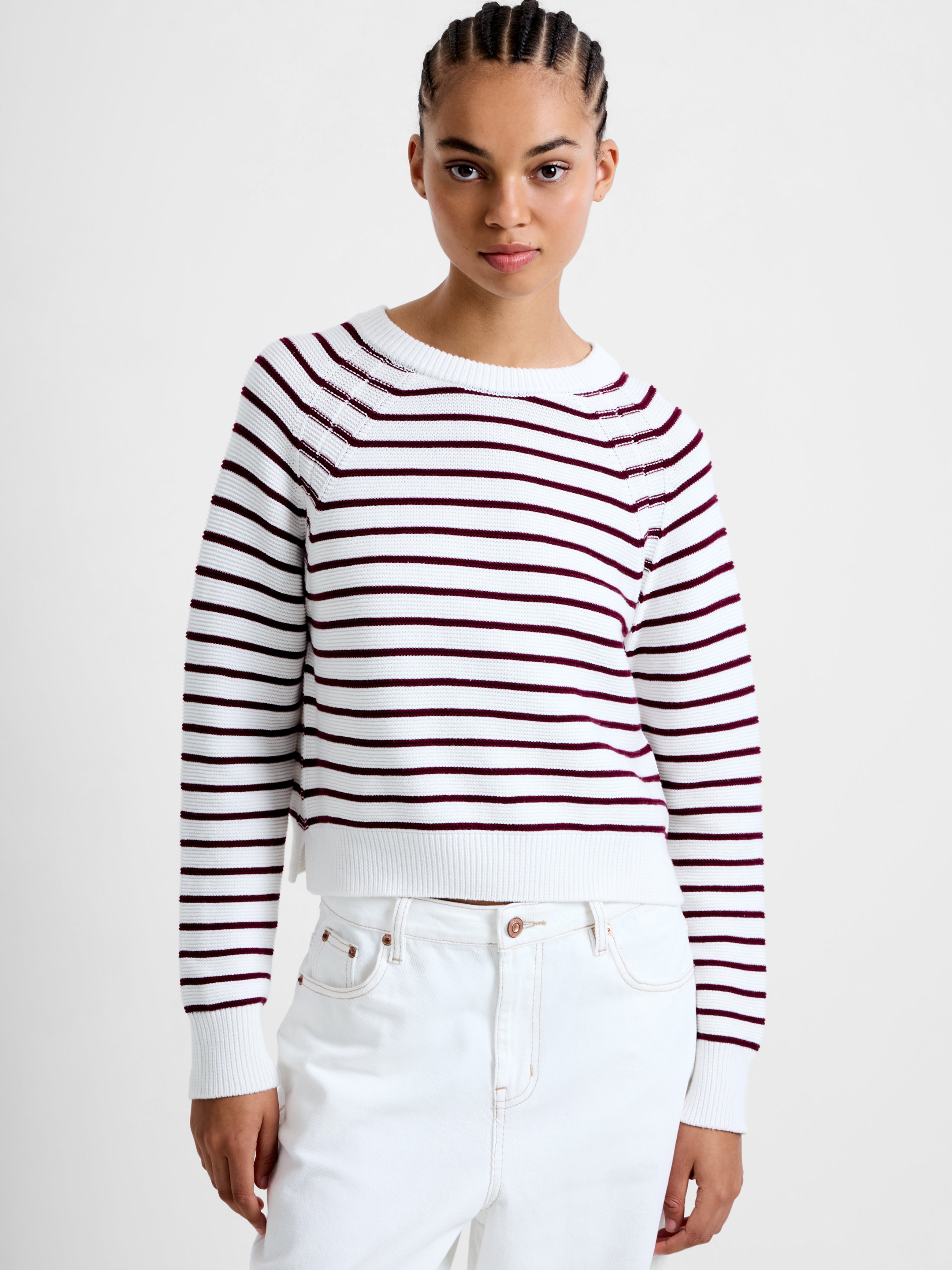 Lily Mozart Stripe Crew Neck Jumper