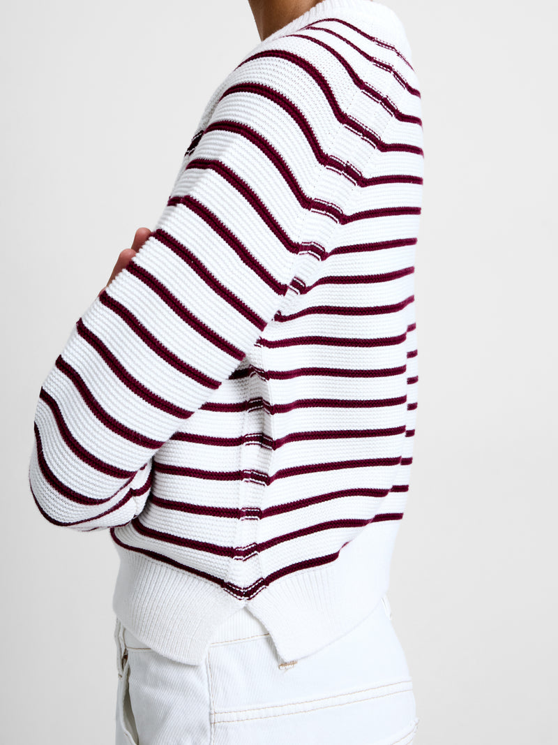 Lily Mozart Stripe Crew Neck Jumper