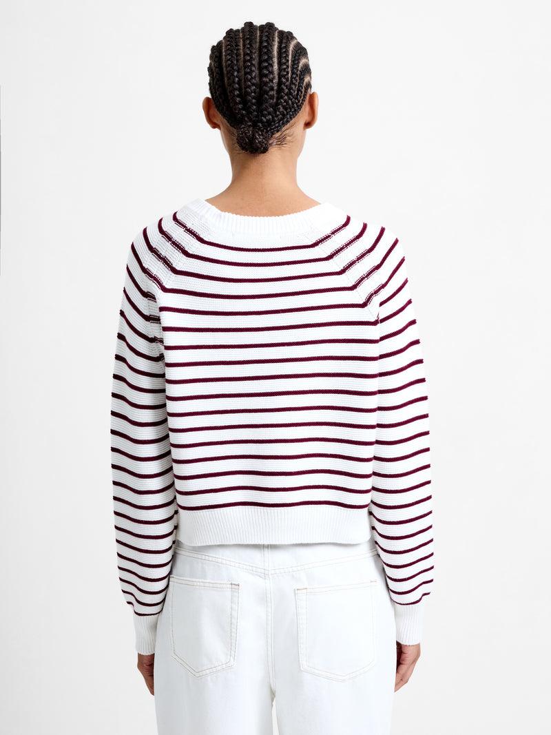 Lily Mozart Stripe Crew Neck Jumper
