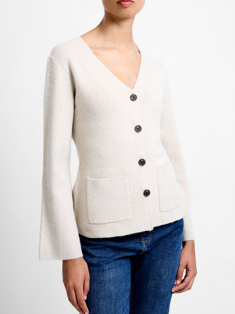 Ellie Knit V Neck Cardigan
