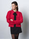 Kitty Recycled Bobble Bow Cardigan