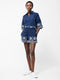 Embroidered Hem Shorts