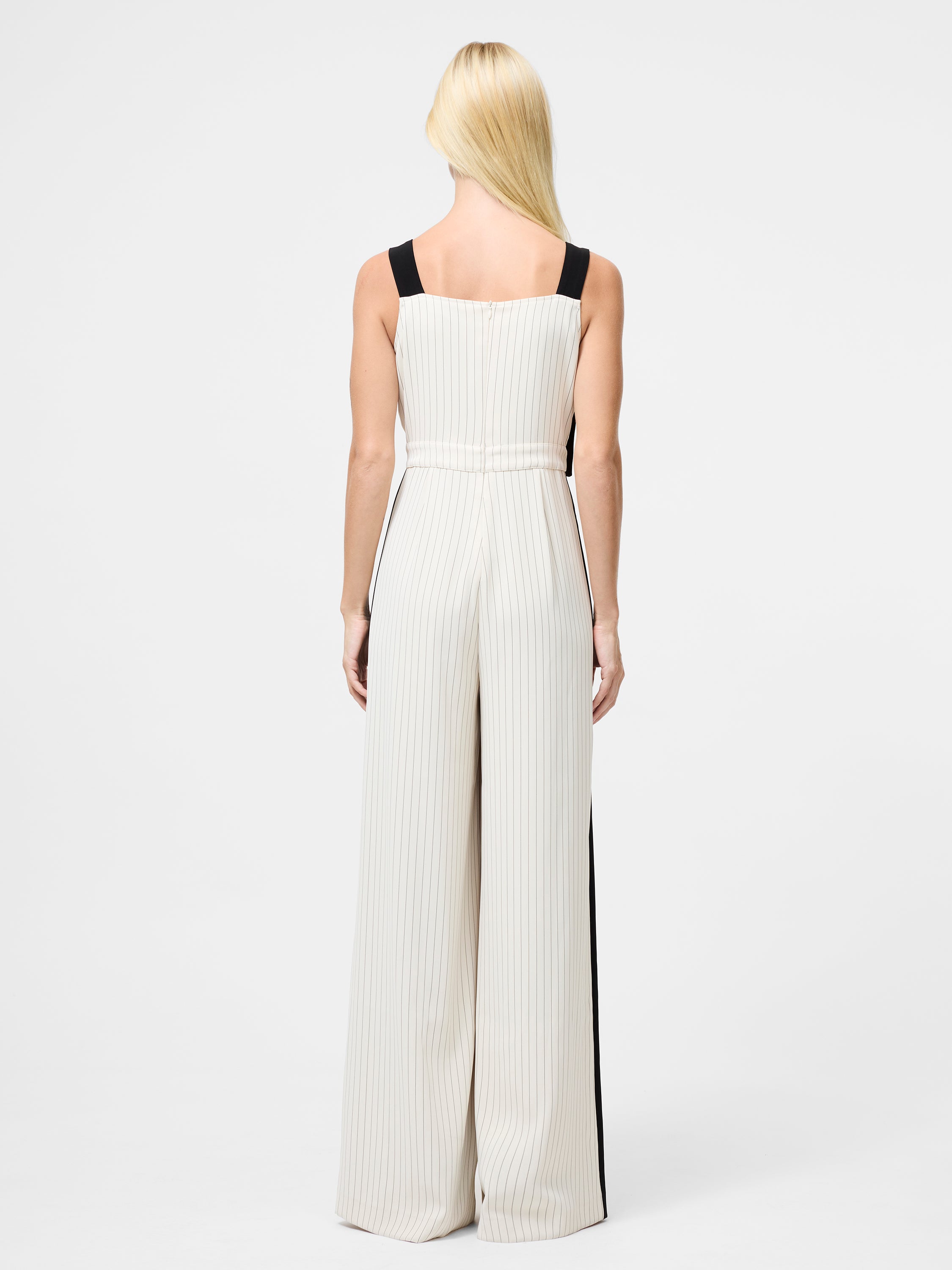 Mara Vinnie Pinstripe Suiting Jumpsuit