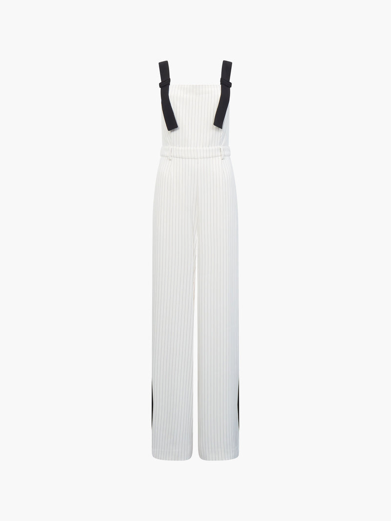 Mara Vinnie Pinstripe Suiting Jumpsuit