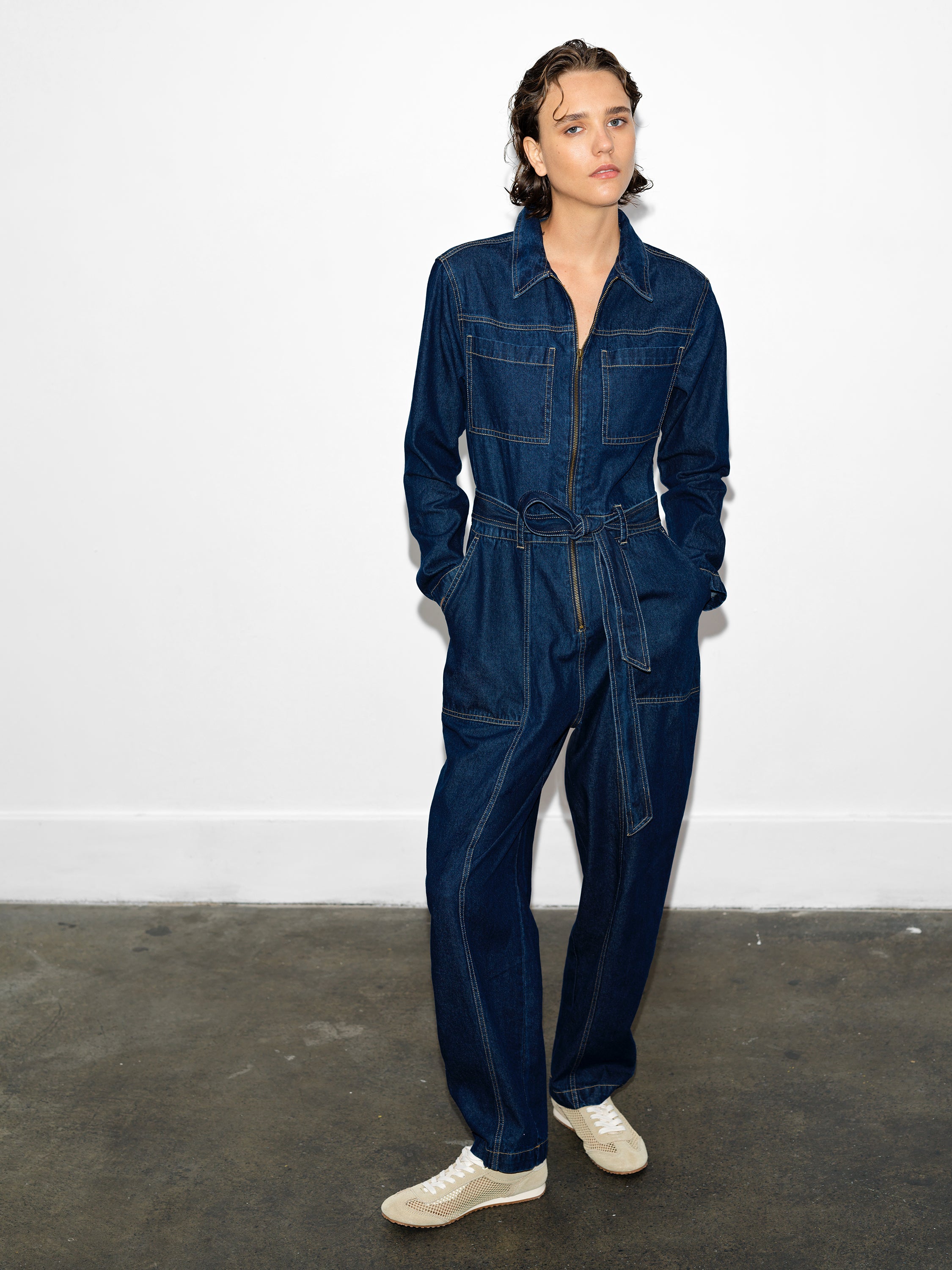 Archie Denim Boiler Suit