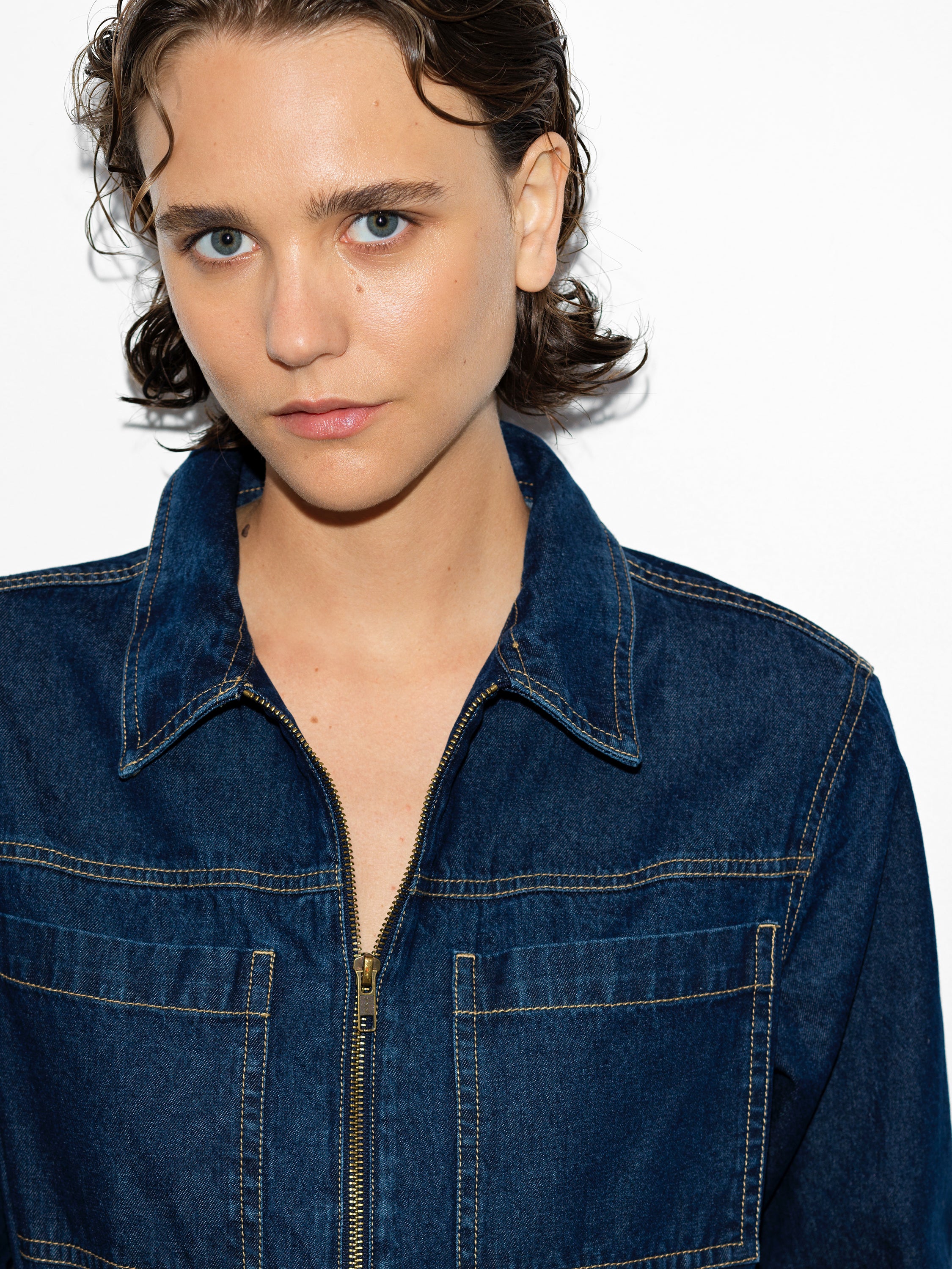 Archie Denim Boiler Suit