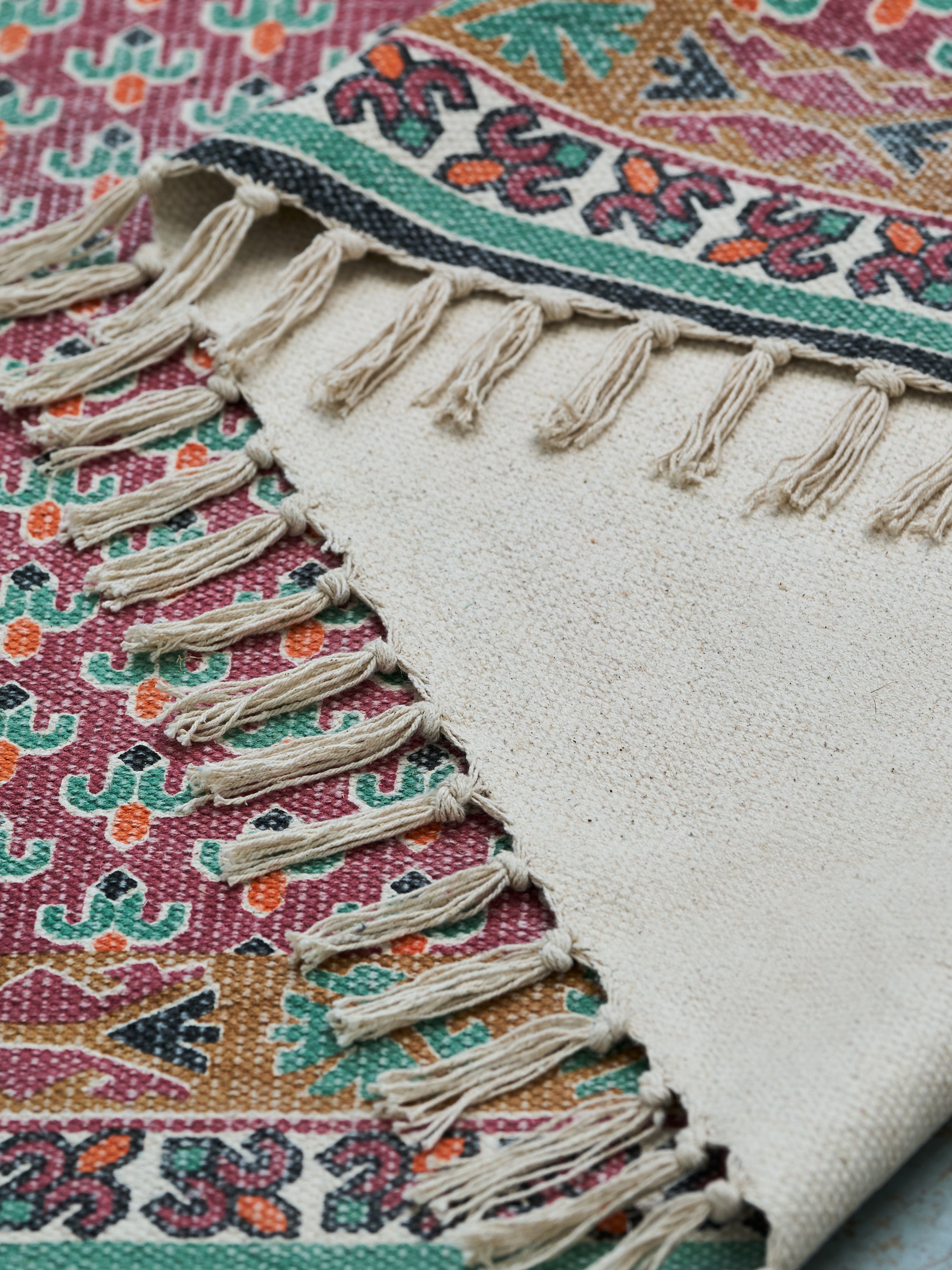 Pink Poppyfield Medium Rug