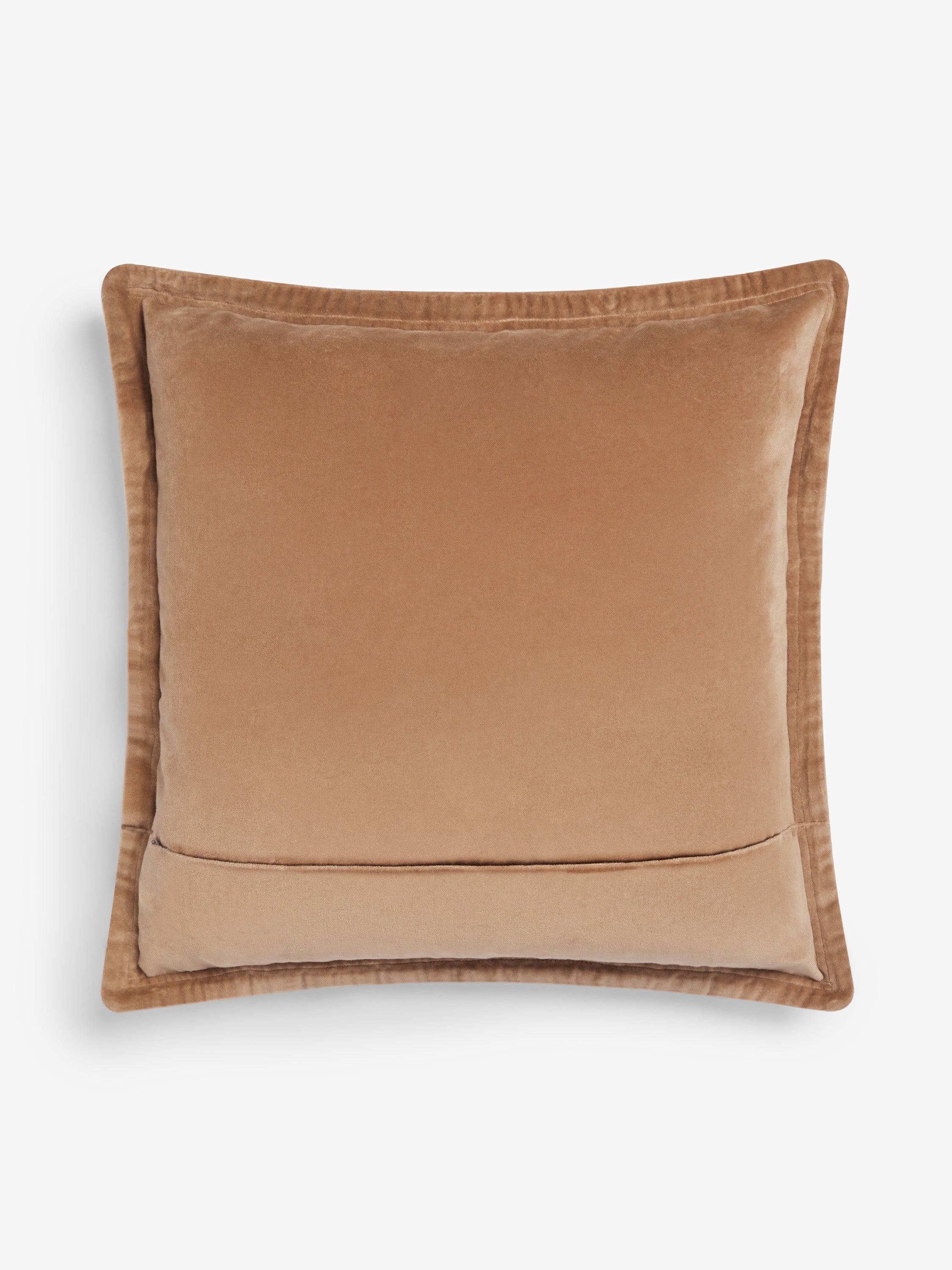 Washed Velvet Coffee Cushion