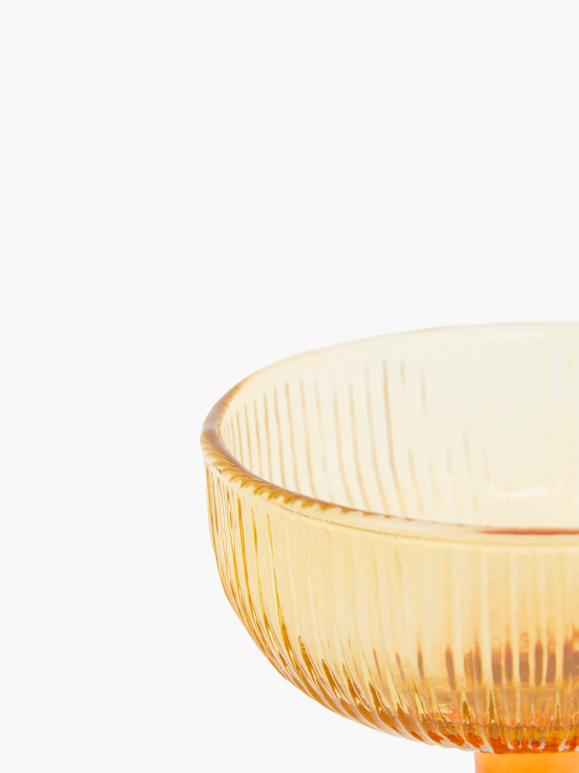 Ambra Recycled Coupe Glass