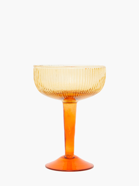 Ambra Recycled Coupe Glass
