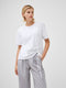 Rallie Cotton Rouched T-Shirt