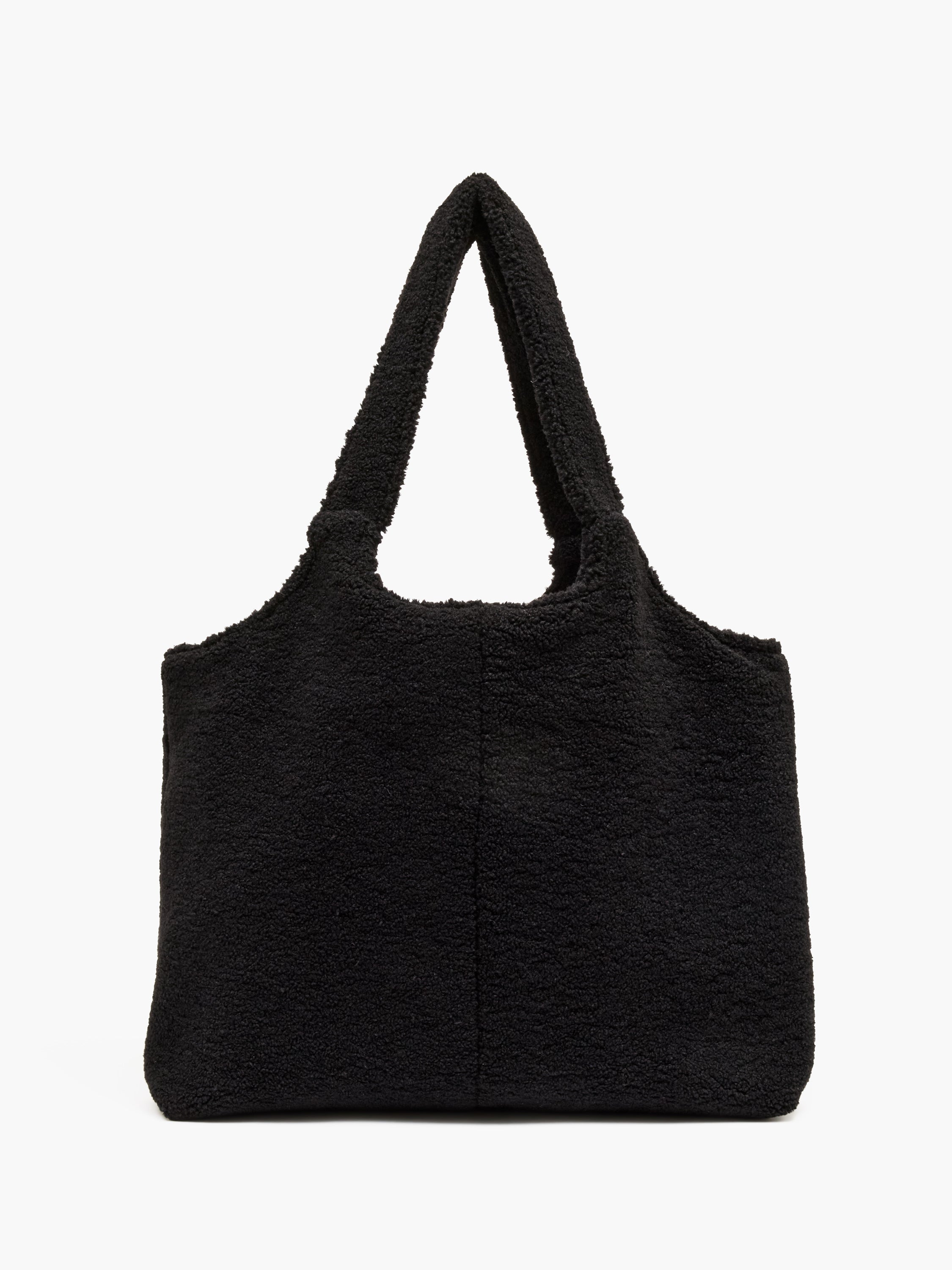 Borg Shopper Bag with Pouch