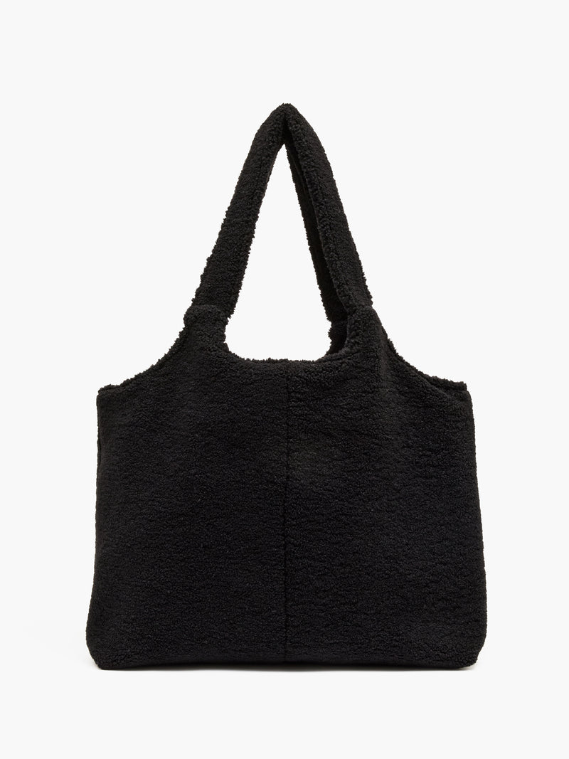 Borg Shopper Bag with Pouch