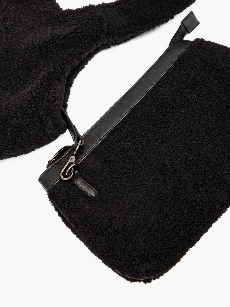 Borg Shopper Bag with Pouch