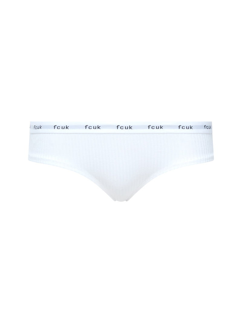 FCUK 3 Pack Ribbed Briefs