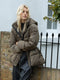 Kendra Nylon Hooded Puffer Jacket