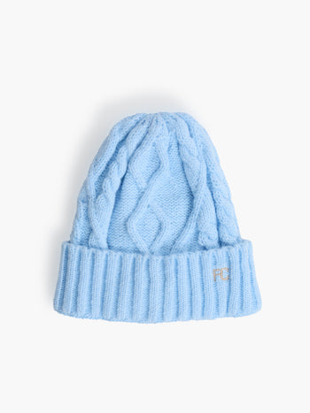 Big Cable Knit Beanie Hat