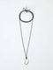 Rope Drop Pendant Necklace
