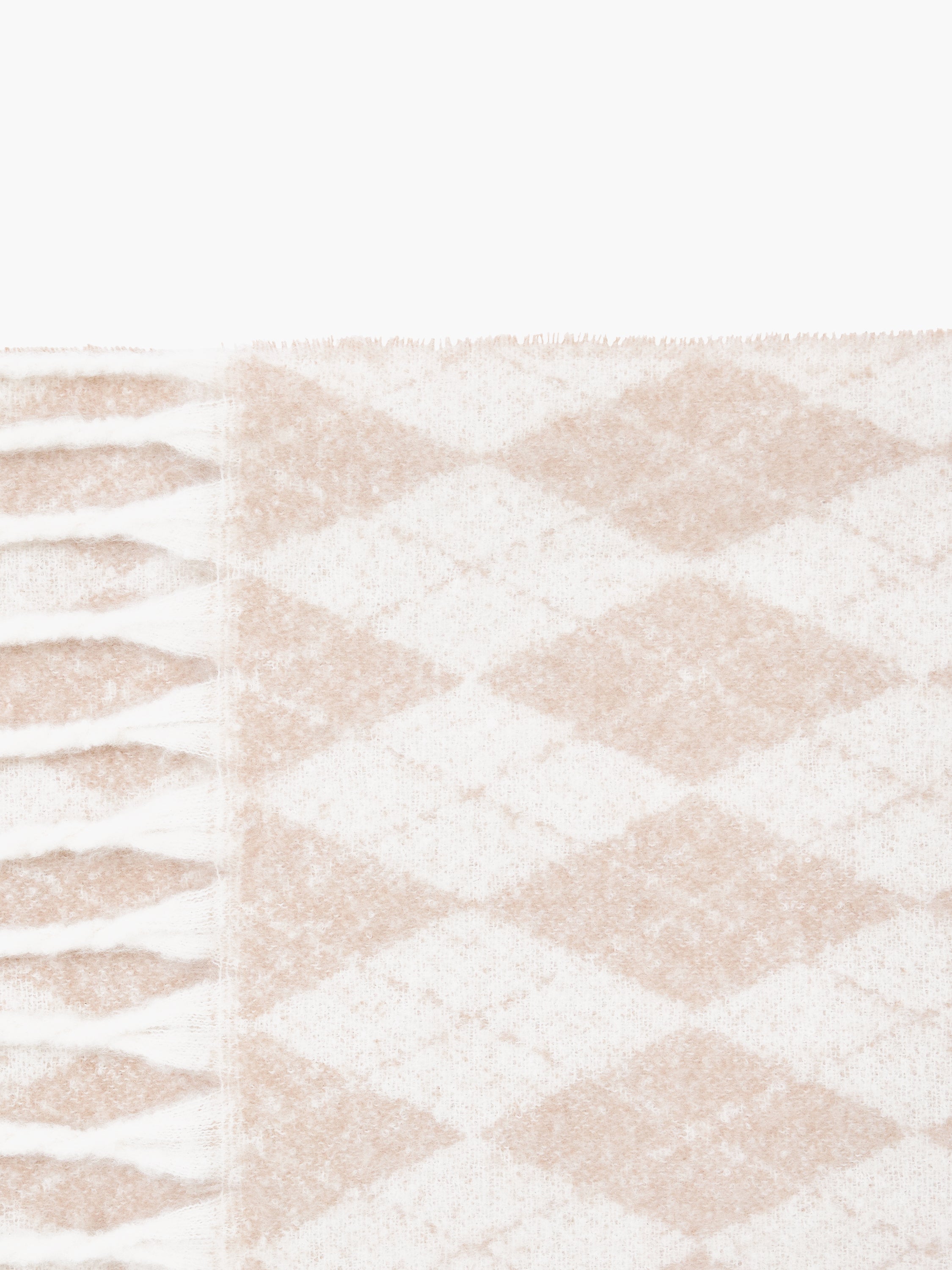 Supersoft Diamond Check Scarf