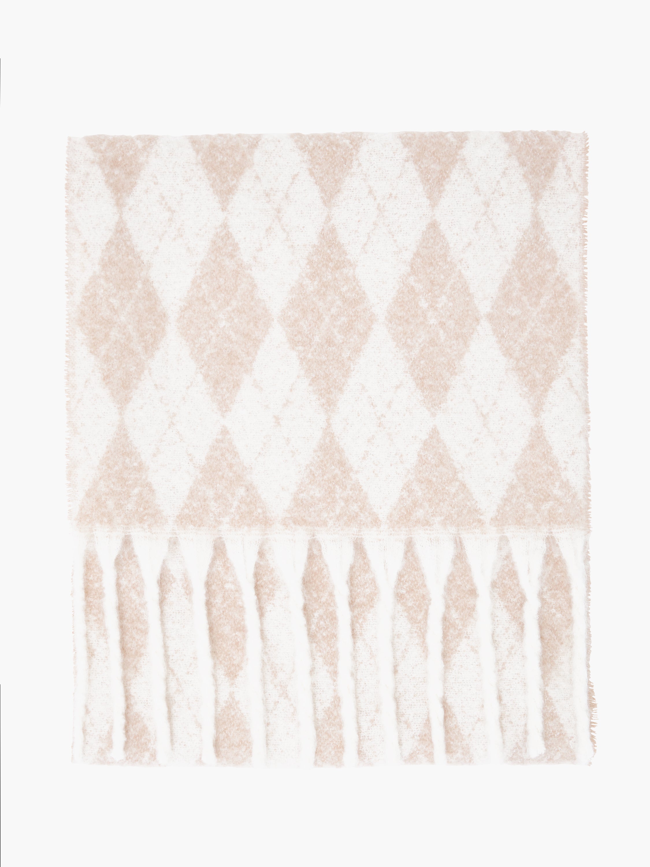 Supersoft Diamond Check Scarf