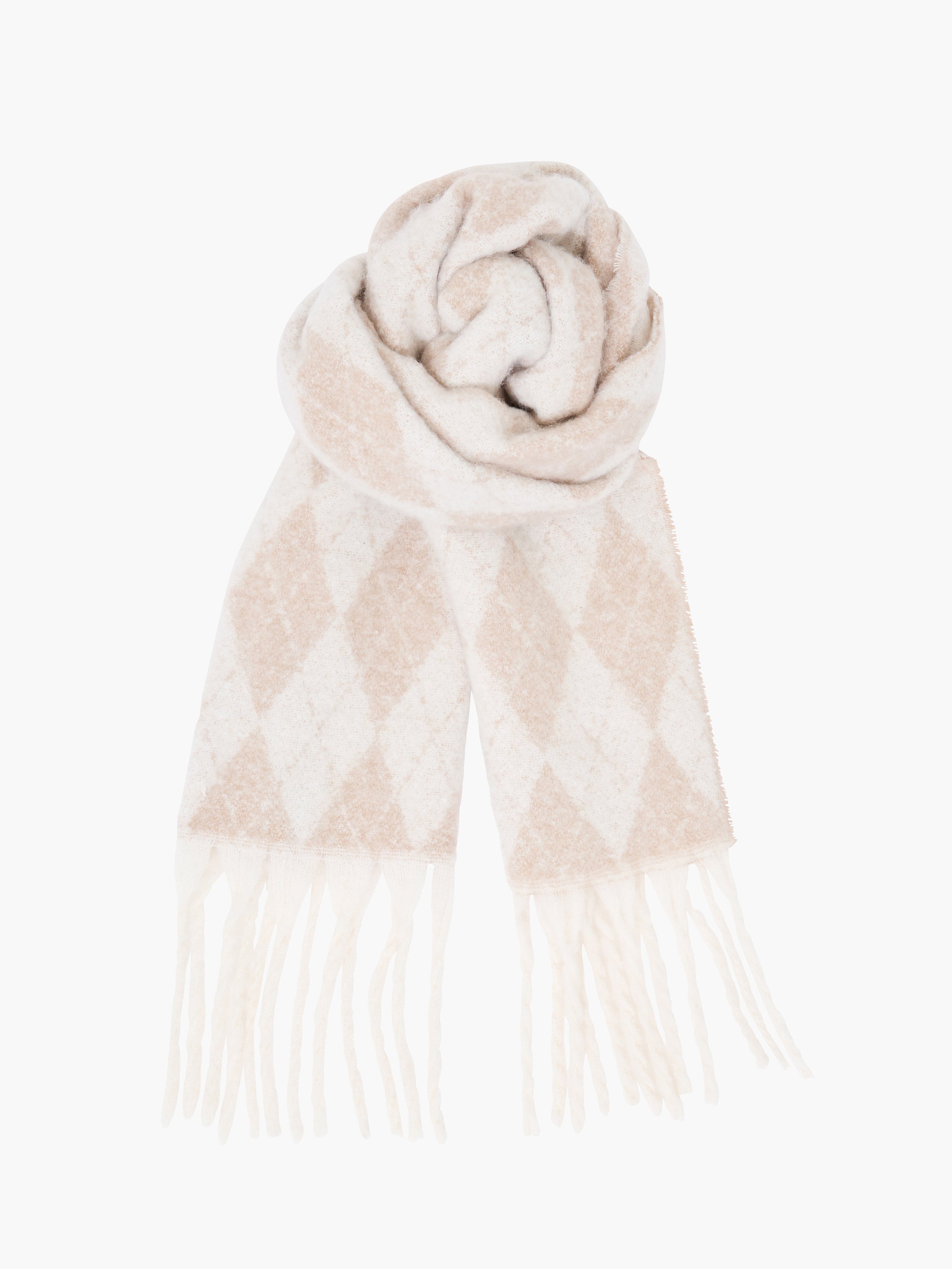 Supersoft Diamond Check Scarf