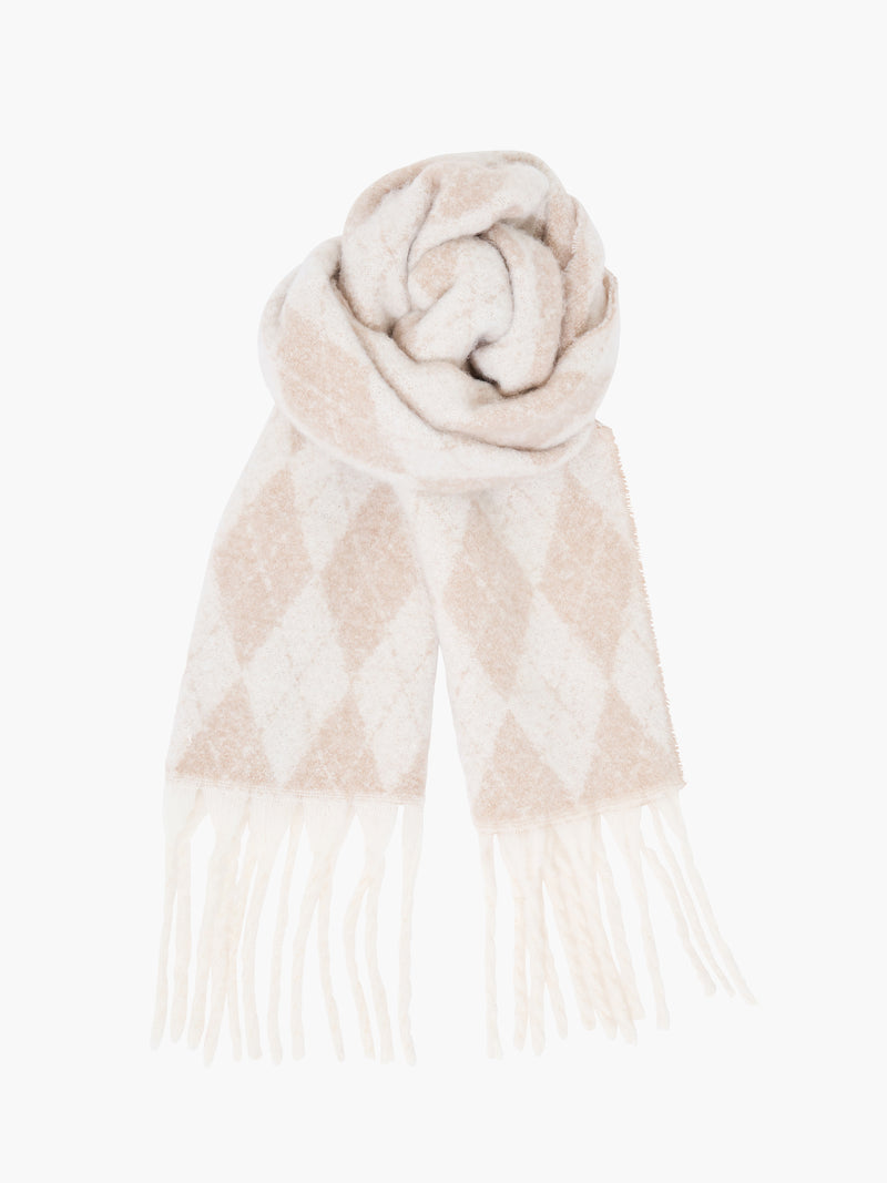 Supersoft Diamond Check Scarf