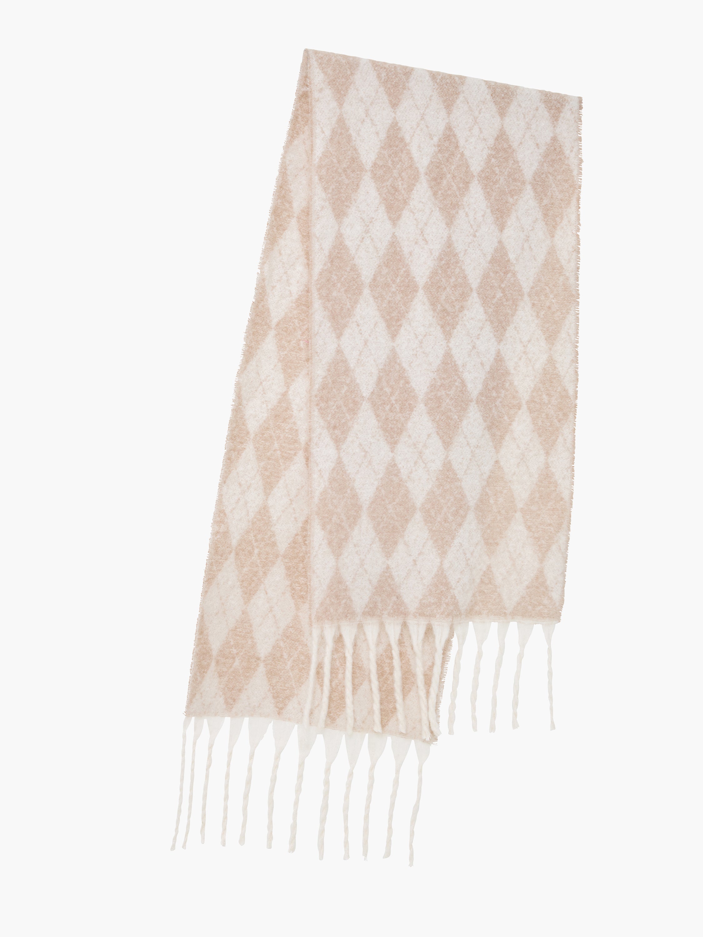 Supersoft Diamond Check Scarf