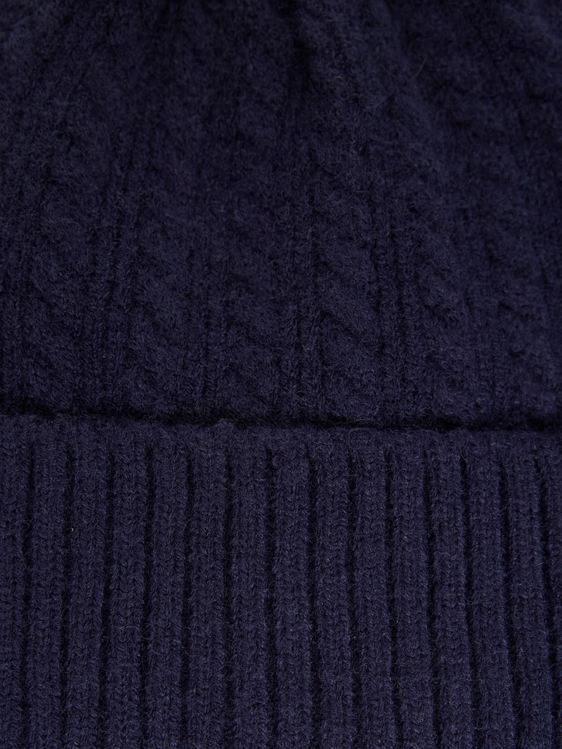 Cable Knit Beanie Hat