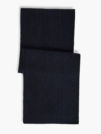 Two Tone Knit Scarf