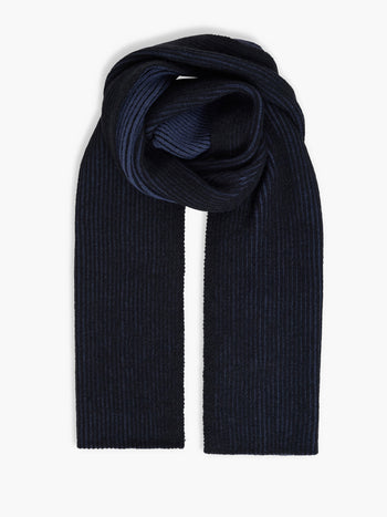 Two Tone Knit Scarf