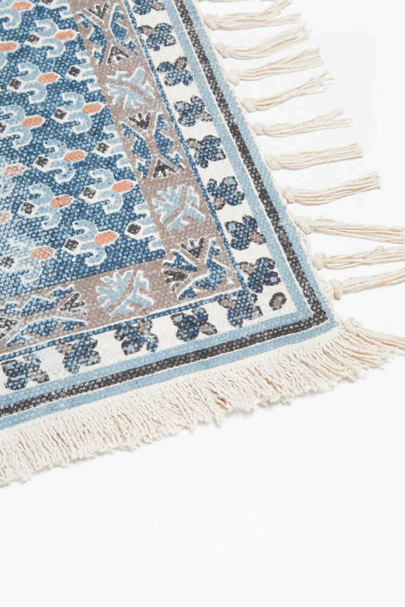 poppy field runner navy