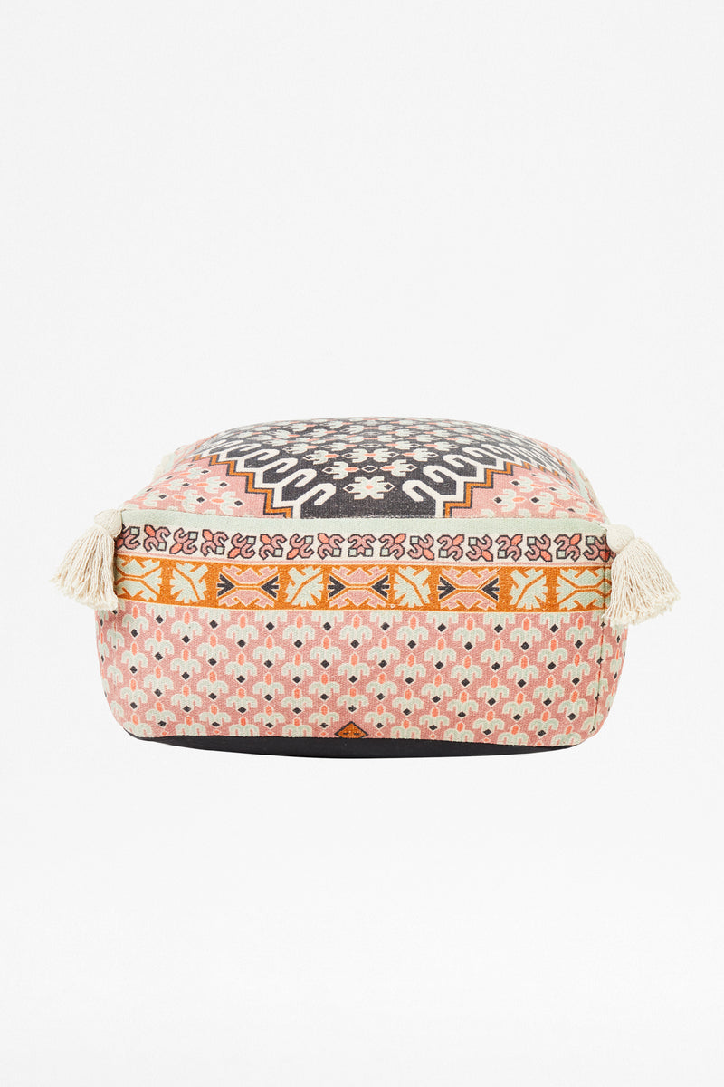Poppy Field Pouffe