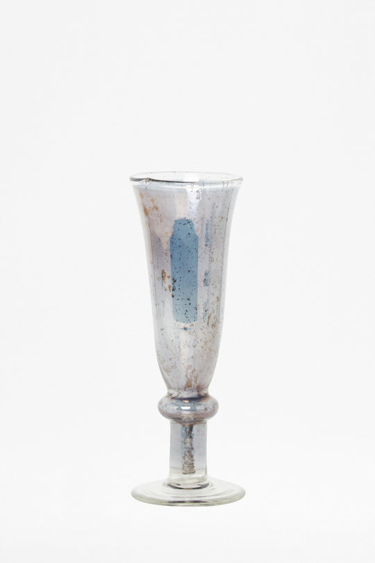 Luxe Recycled Blue Champagne Flute