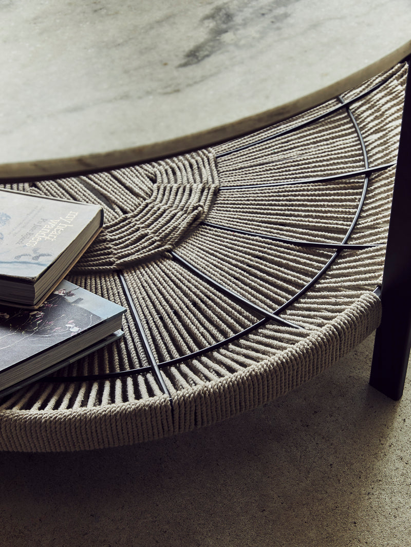 Milan Macrame Coffee Table