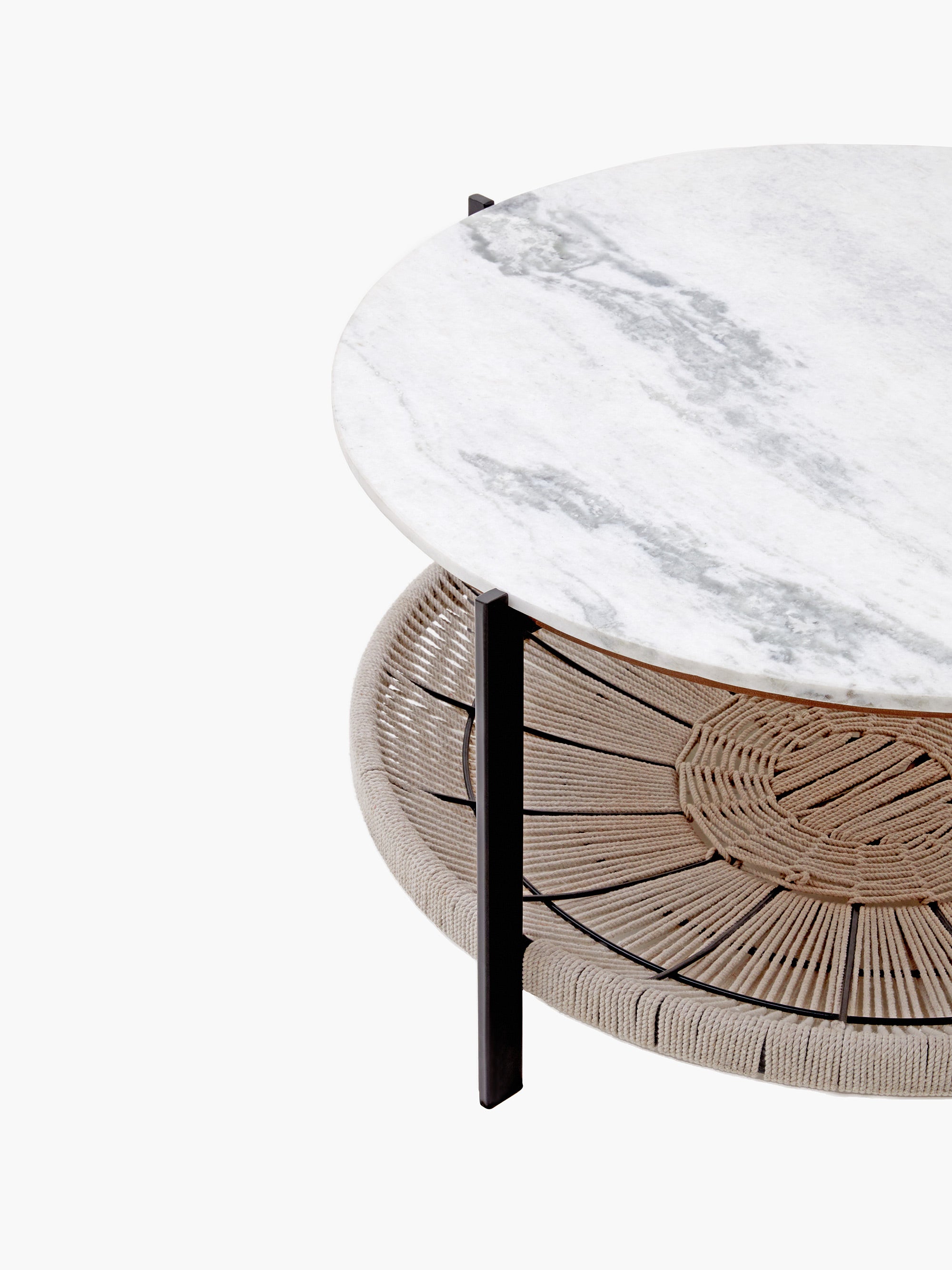 Milan Macrame Coffee Table