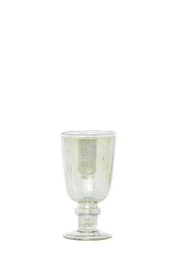 Luxe Green Wine Glass