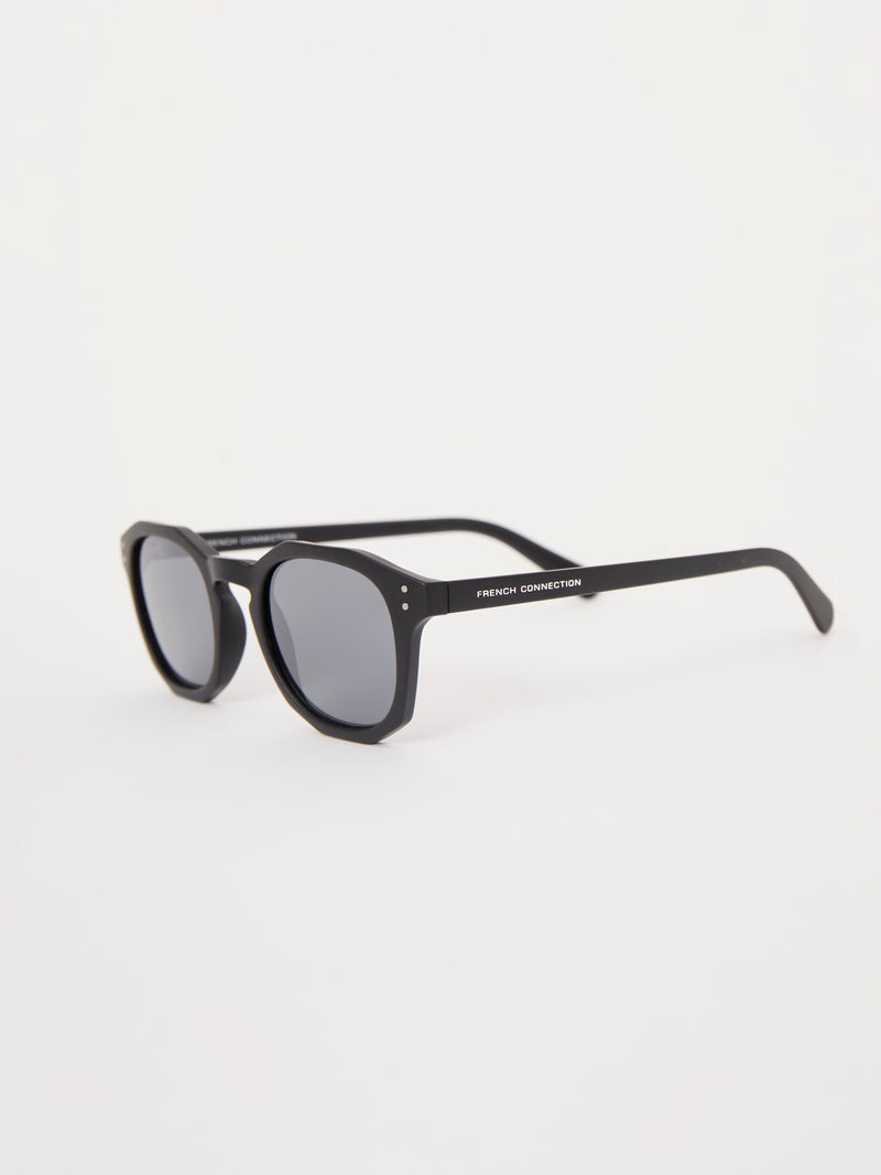Faceted Preppy Sunglasses