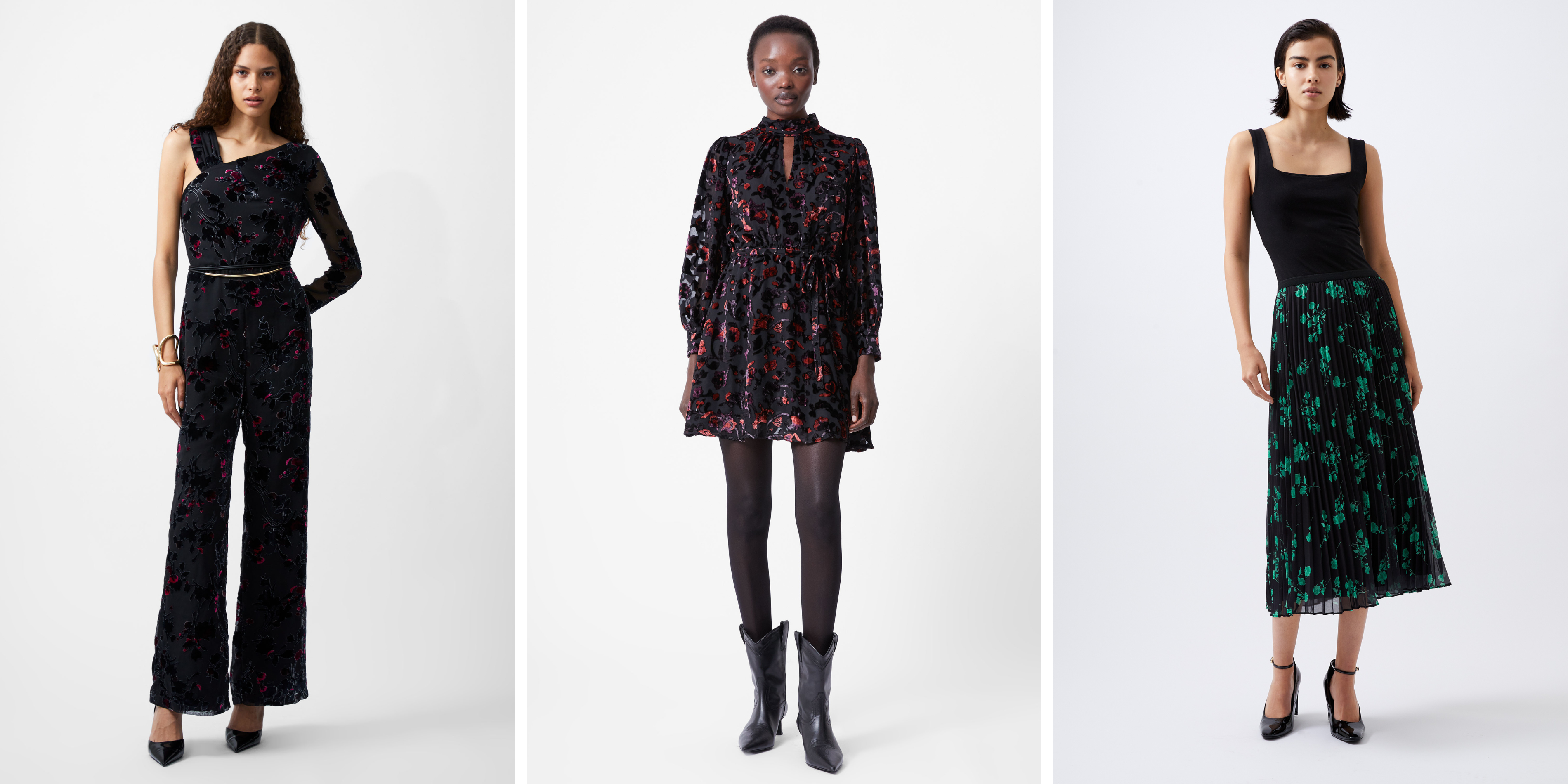 How To Wear: Black Florals