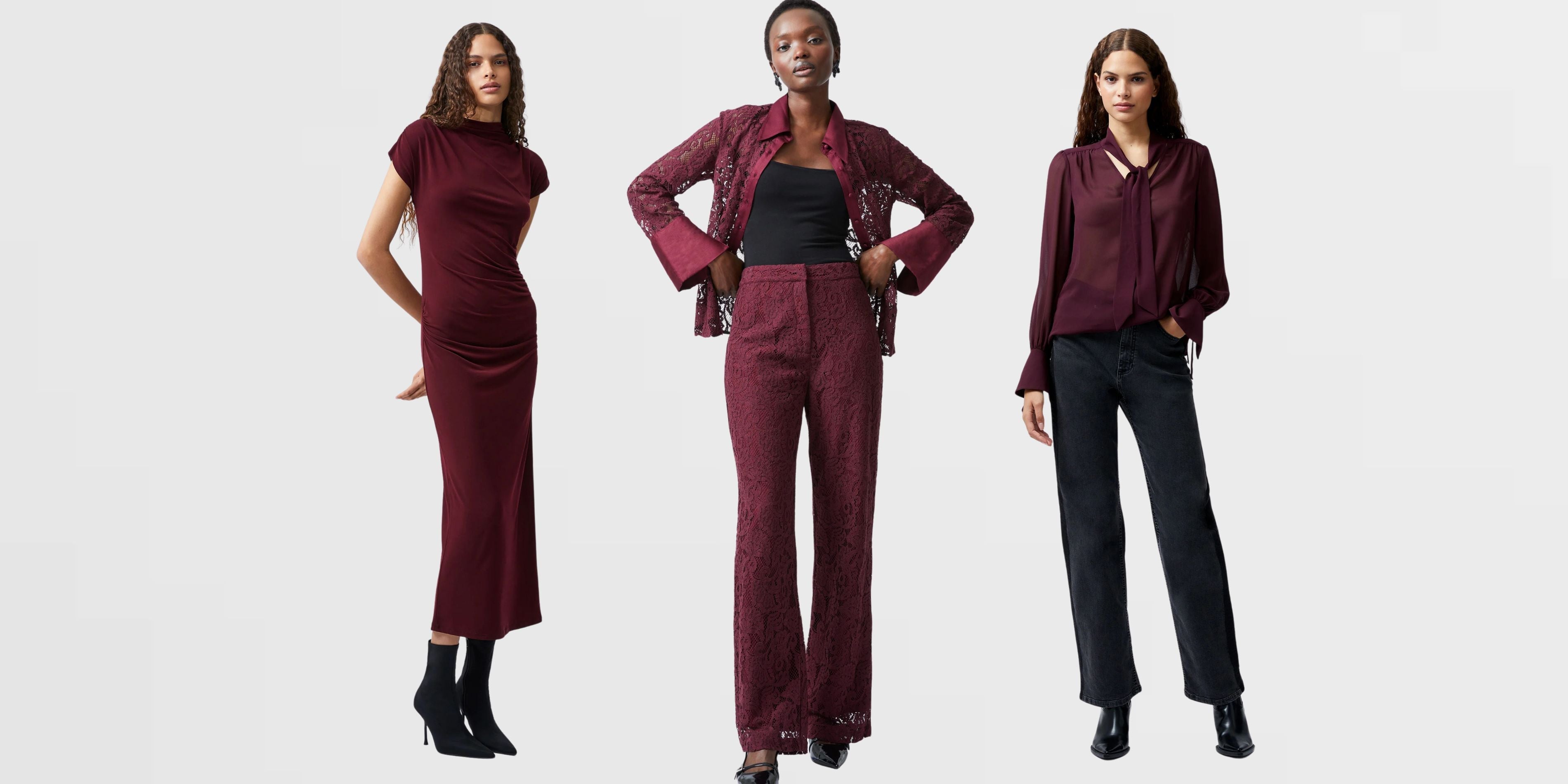 Trending Colour of the Season: Burgundy