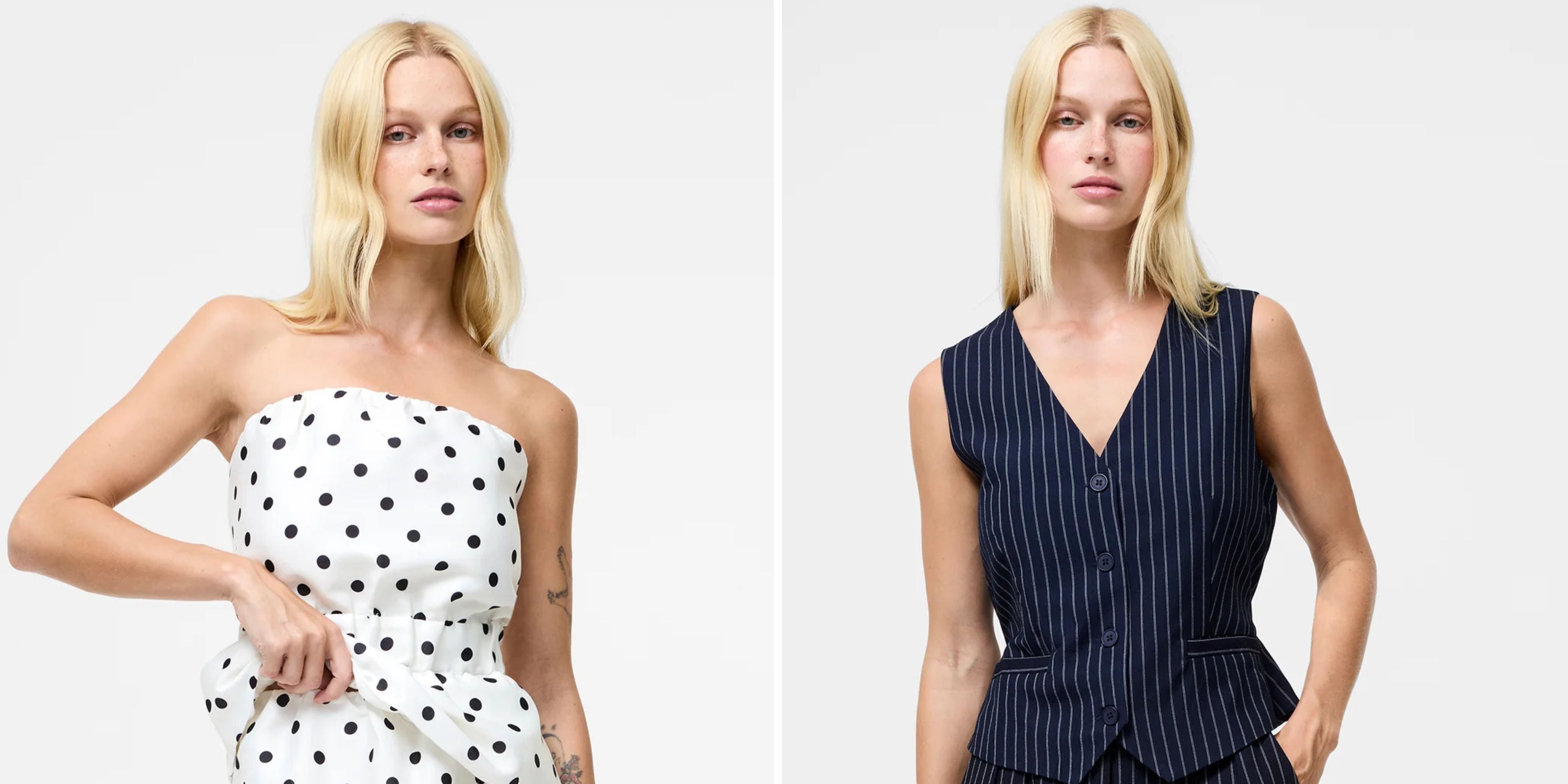 Battle of the Prints: Pinstripes vs Polka Dots