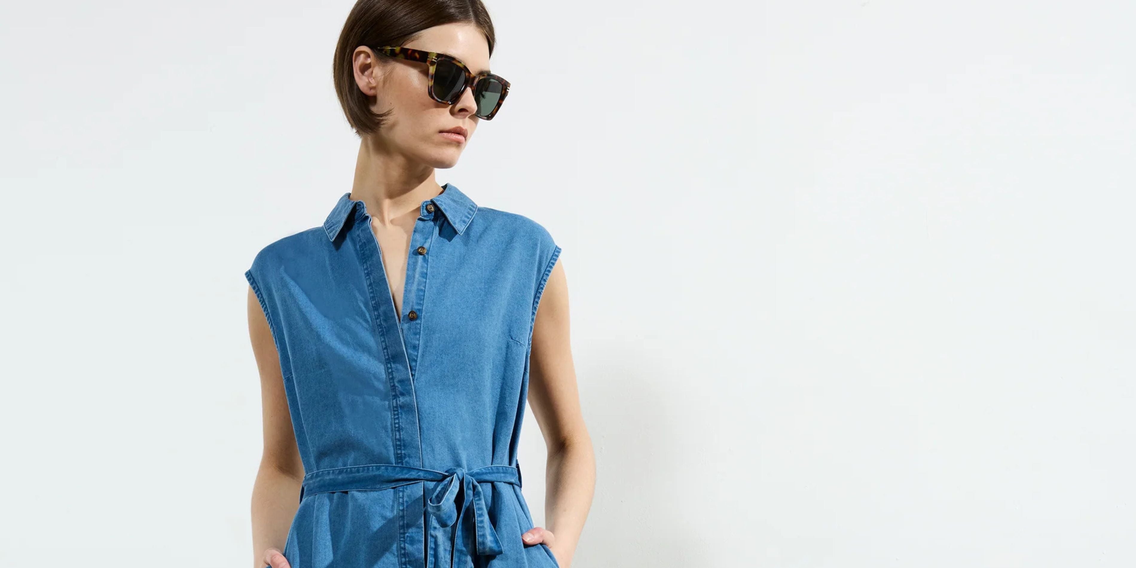 How To: Style a Denim Dress