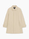 Collared Stone Mac Coat