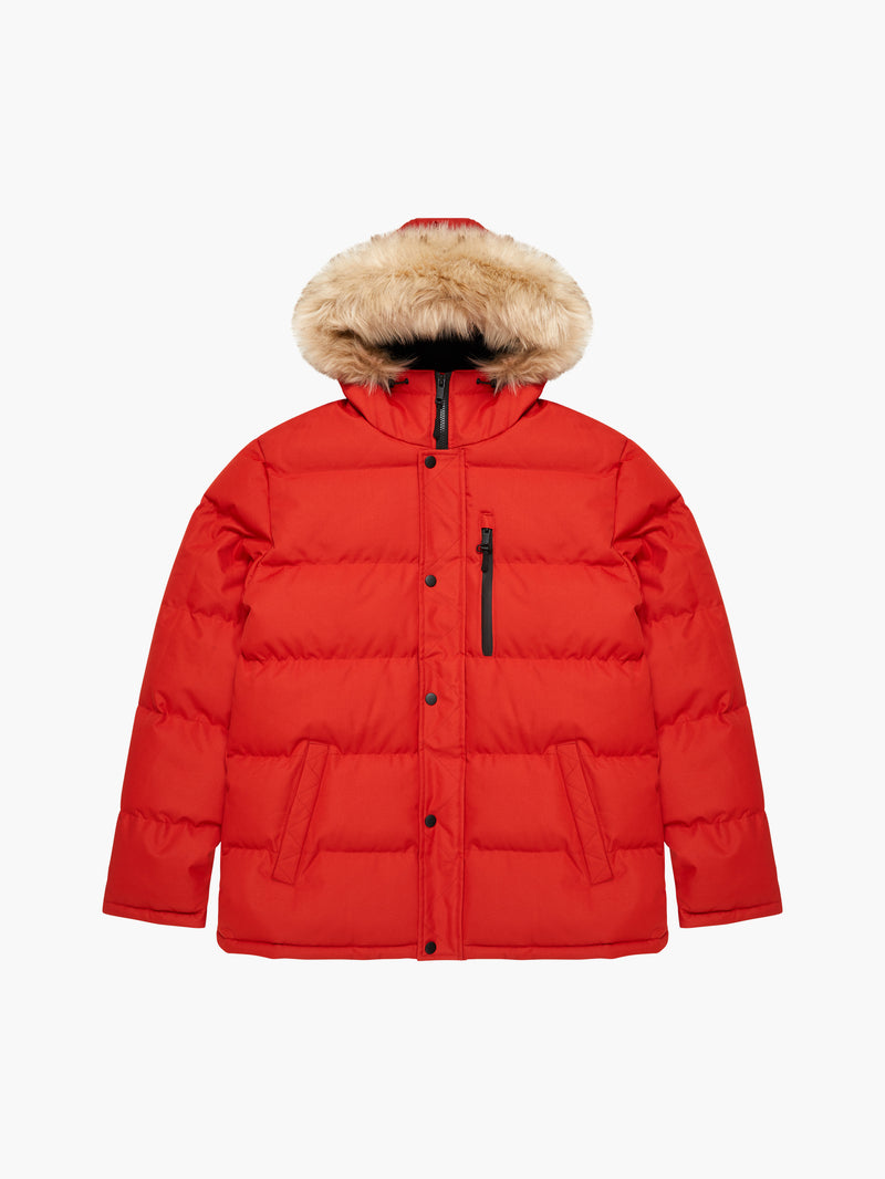 A Parka Row Mid AW23 Burnt Orange French Connection UK