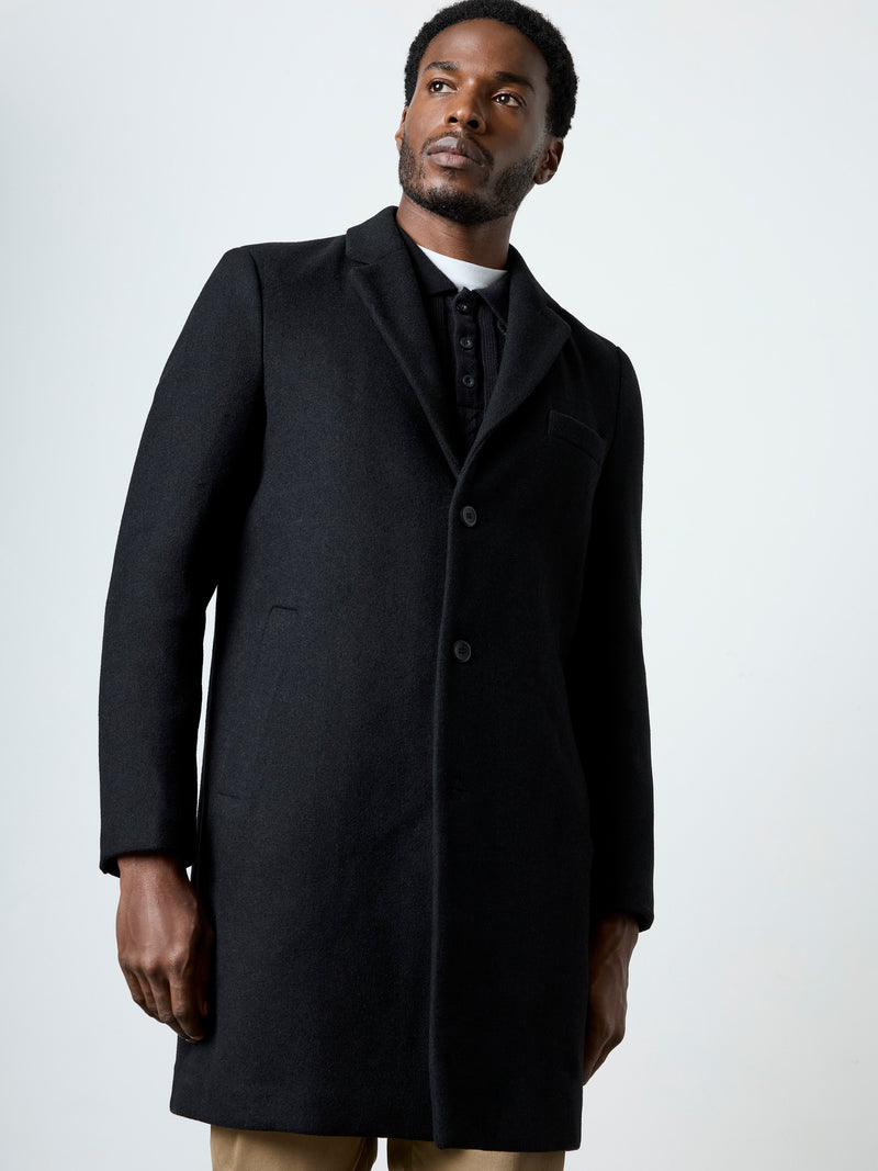 Single Breasted Overcoat