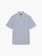 Linen Leaf Short Sleeve Shirt