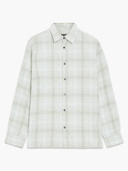 Barrow Dobby Textured Check Long Sleeve Shirt