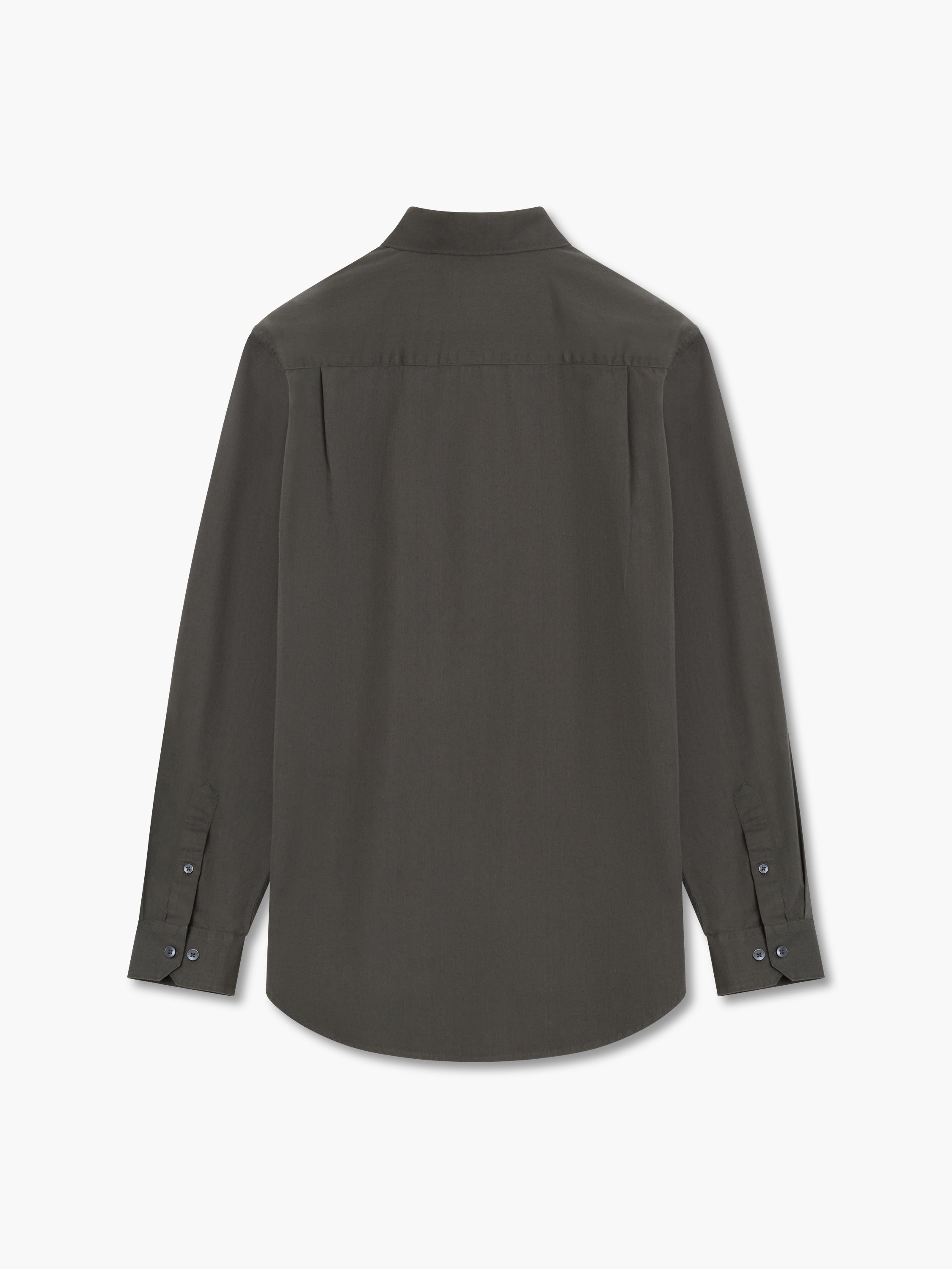 Long Sleeve Twill Oxford Shirt